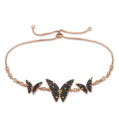 Gümüş Kelebek Asansör Bileklik