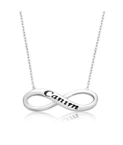 Gümüş Canım Sonsuzluk Bayan Kolye