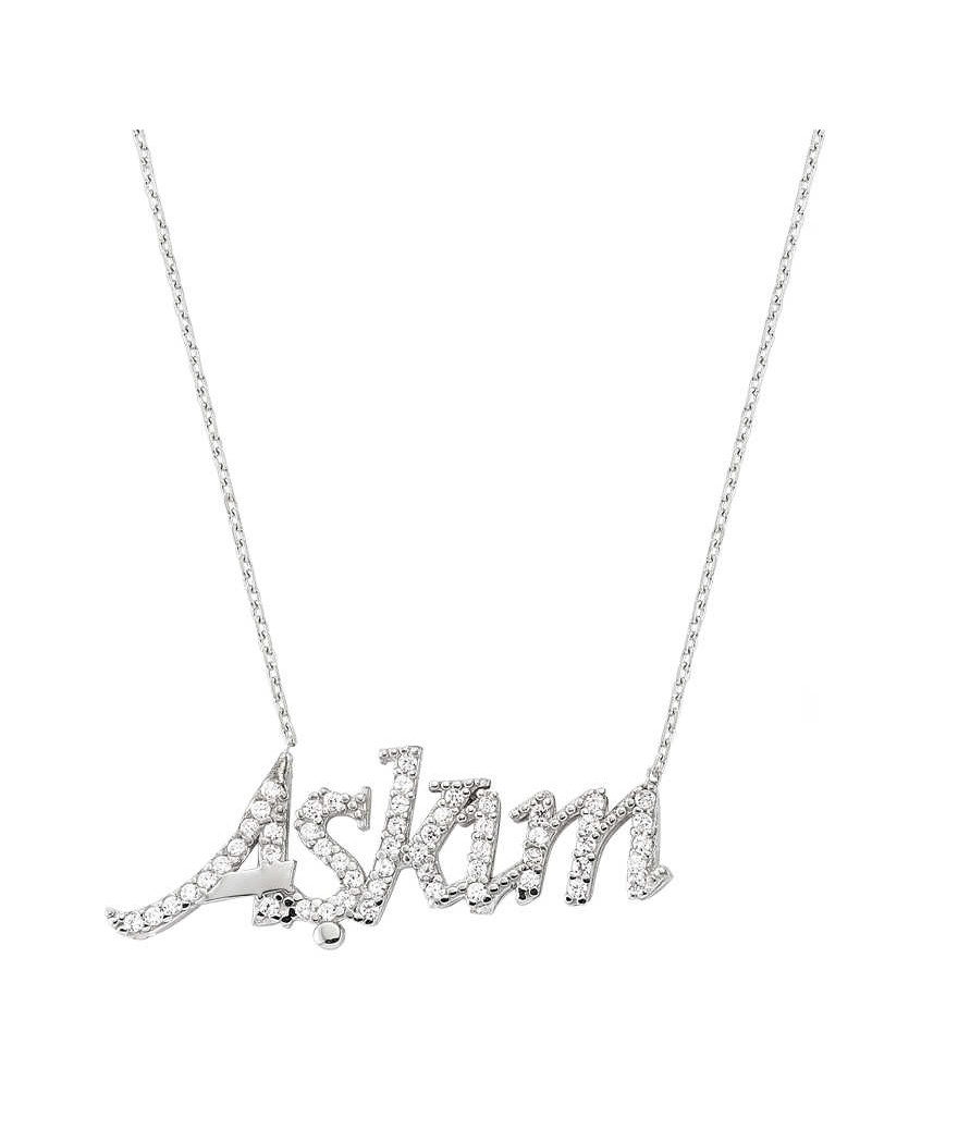 Gümüş Aşkım Bayan Kolye