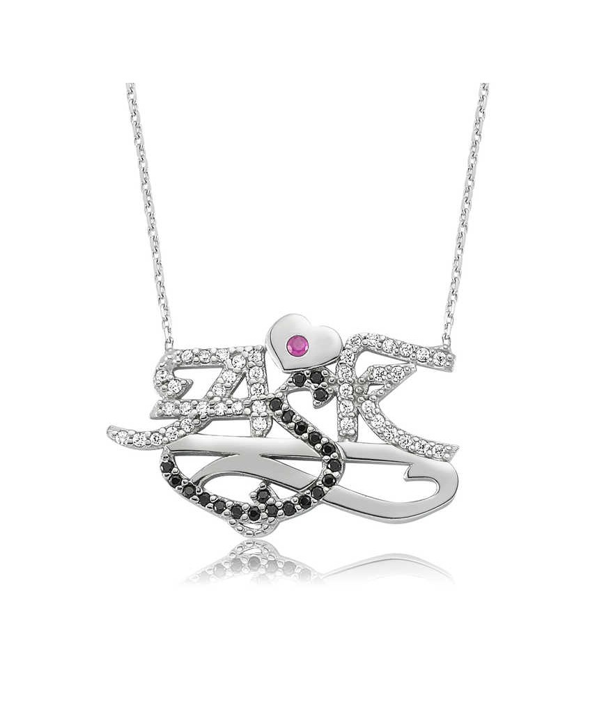 Gümüş Aşk Bayan Kolye