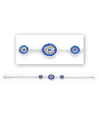 Gümüş Nazar Bayan Bileklik