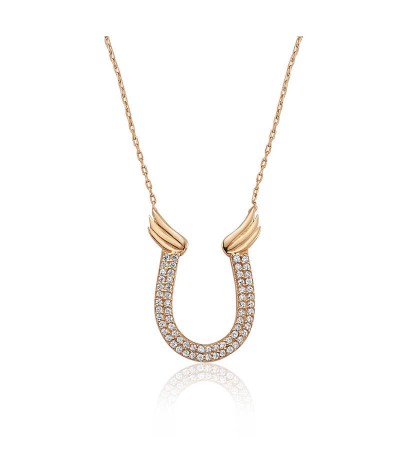 Gümüş Nal Bayan Kolye