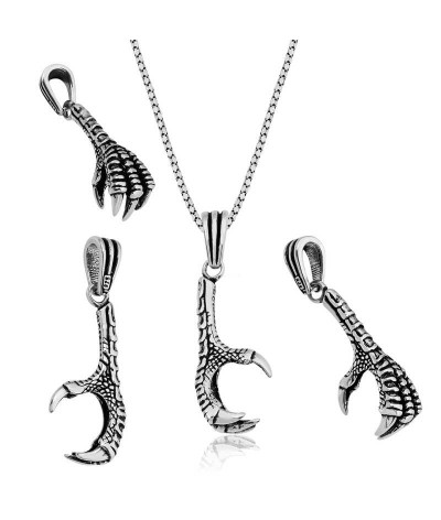 Gümüş Kartal Pençesi Kolye