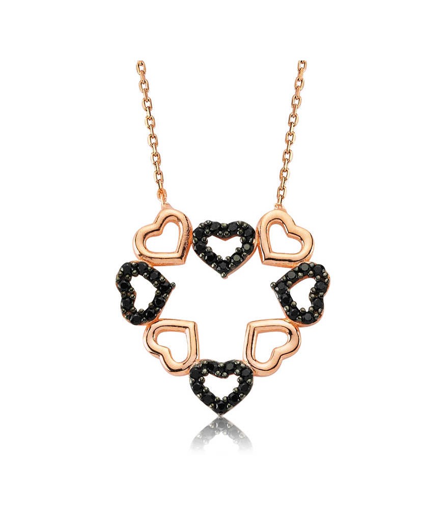 Gümüş Kalpli Aşk Bayan Kolye